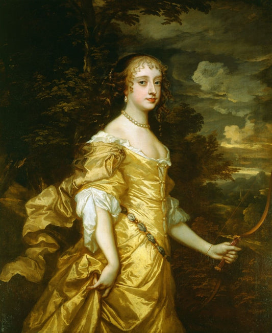 Frances Stuart, Duchess of Richmond, vintage artwork by Peter Lely, 12x8" (A4) Poster
