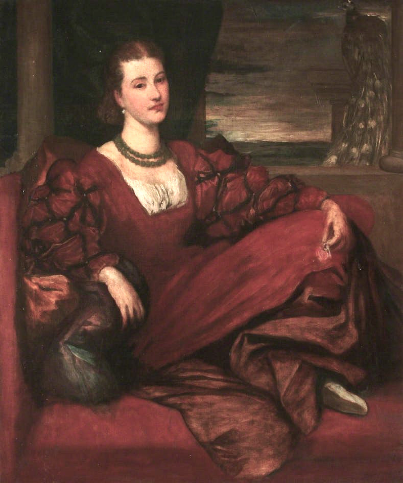 The Countess of Kenmare, vintage artwork by George Frederic Watts, A3 (16x12") Poster Print