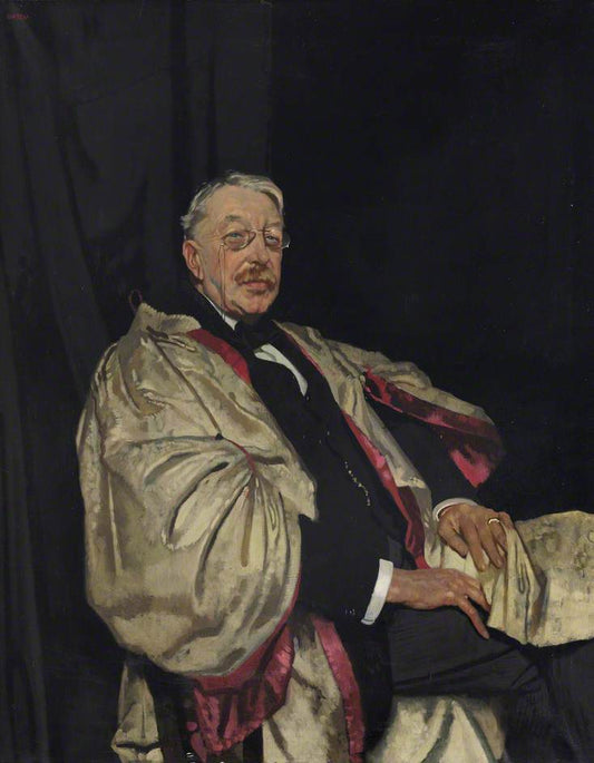 ege Organist and Composer by Sir William Orpen, R.A., R.H.A.,16x12(A3) Poster