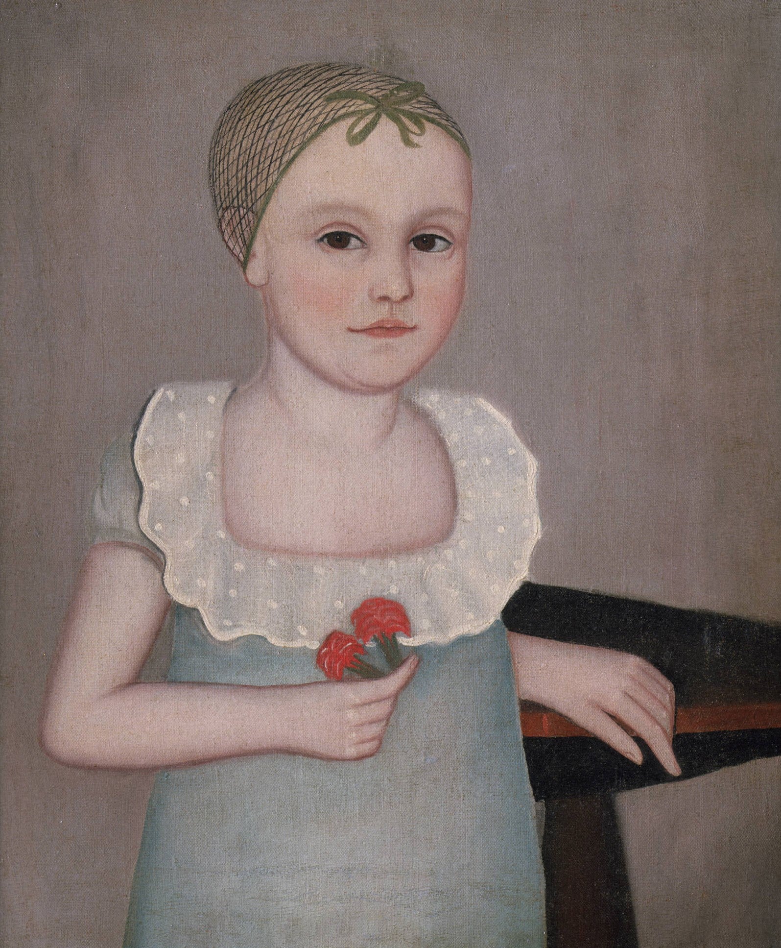 Henrietta Dorr, vintage artwork by Ammi Phillips, 12x8" (A4) Poster