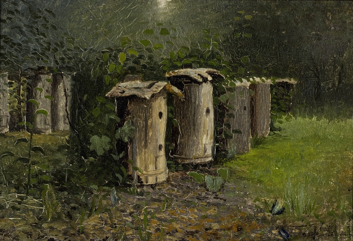 Beehives by Isaak Levitan,A3(16x12")Poster
