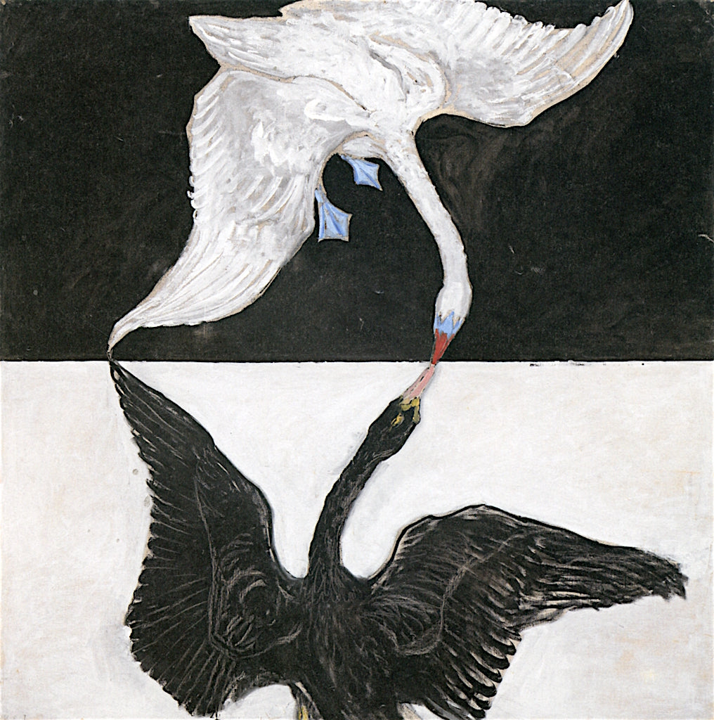 The Swan, No. 01, Group IX/SUW by Hilma af Klint,A3(16x12")Poster