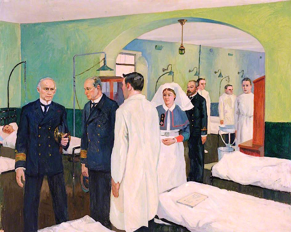  Royal Naval Hospital, Haslar by Jan (Godfrey Jervis) Gordon,16x12(A3) Poster