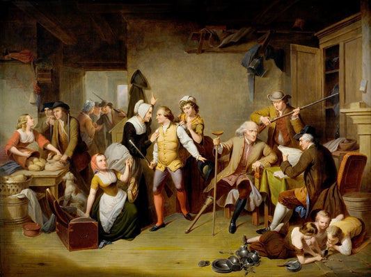 The Spirit that Won the War, vintage artwork by Thompkins H Matteson, A3 (16x12") Poster Print