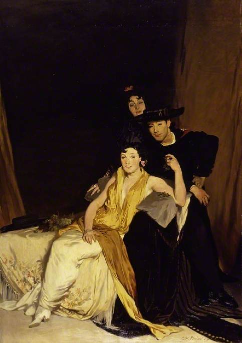 The Dog-Rose by Glyn Warren Philpot,16x12(A3) Poster