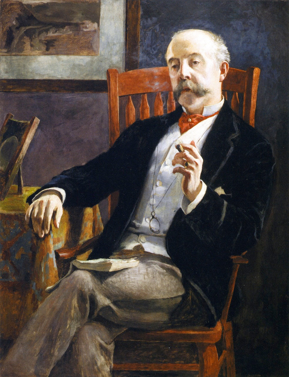 Thomas Pitts by Gari Melchers,A3(16x12")Poster