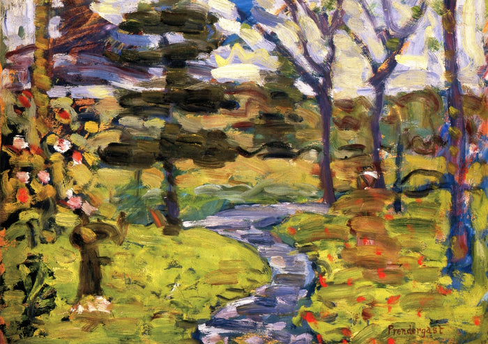 The Brook, Maine by Maurice Prendergast,A3(16x12