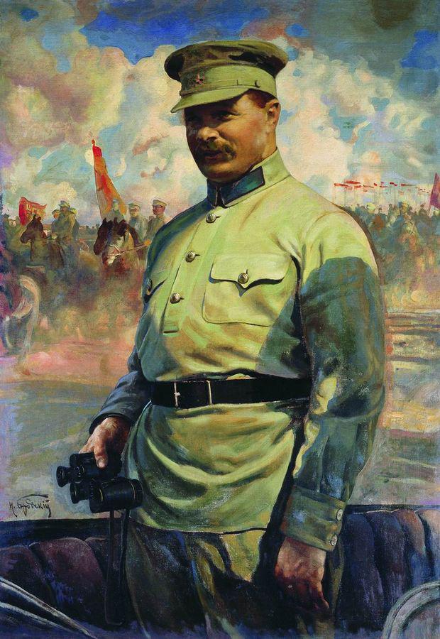 Mikhail Frunze by Isaak Brodsky,16x12(A3) Poster
