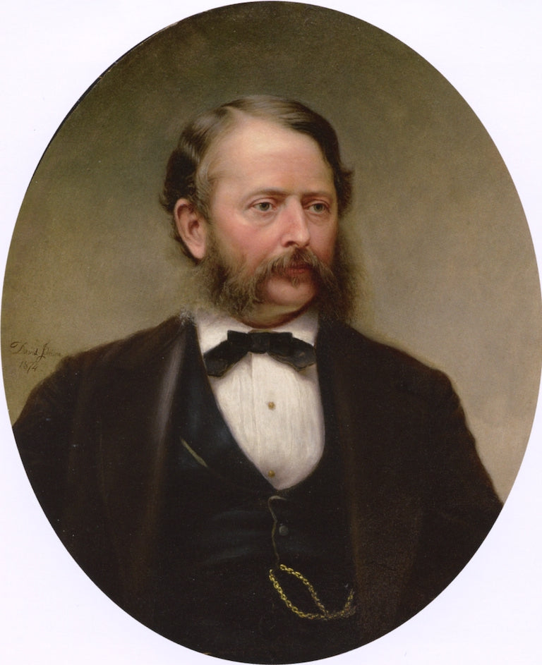 John F. Kensett, vintage artwork by David Johnson, 12x8" (A4) Poster