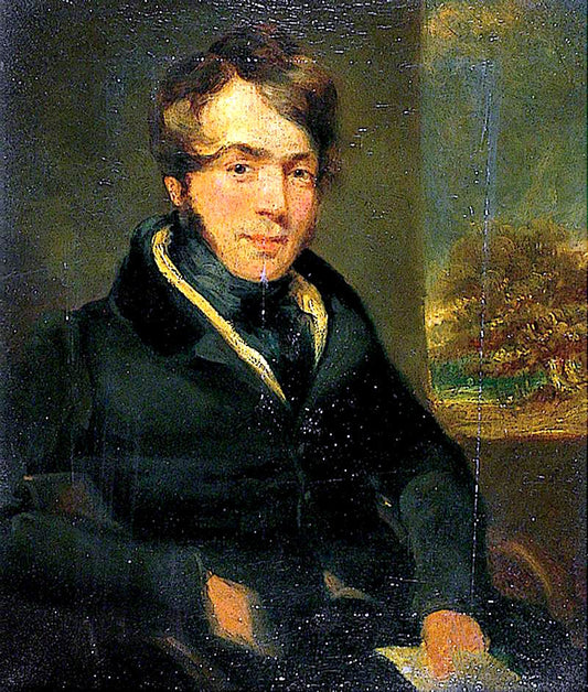 William Henry Crome, vintage artwork by George Clint, 12x8" (A4) Poster