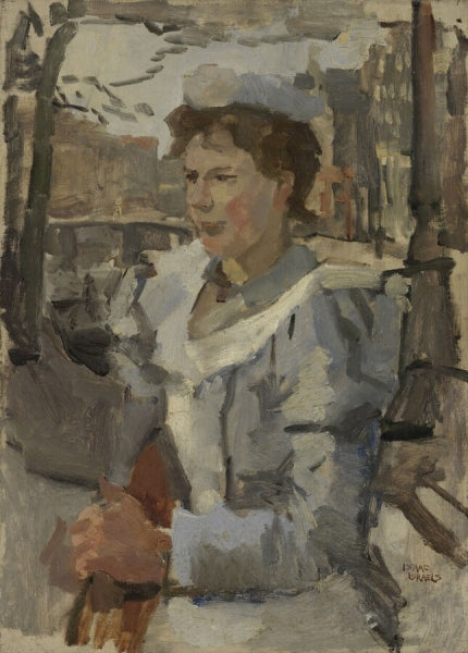 Housemaid in Amsterdam by Isaac Israels,A3(16x12")Poster