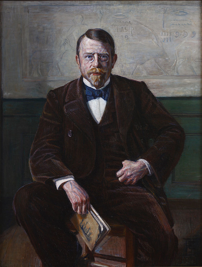 Portrait of Johan Rohde by Poul S Christiansen,A3(16x12")Poster