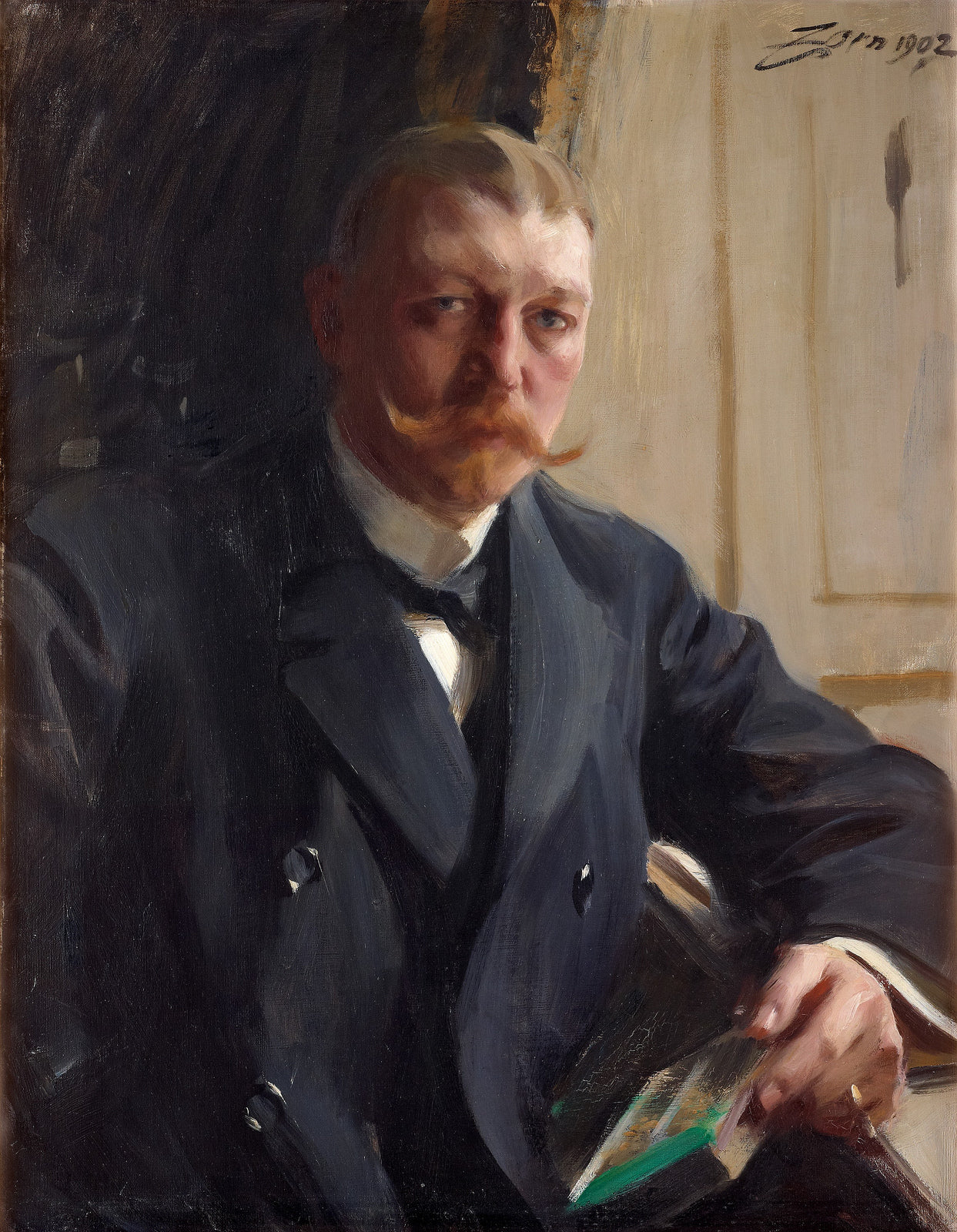Franz Heiss by Anders Zorn,A3(16x12")Poster