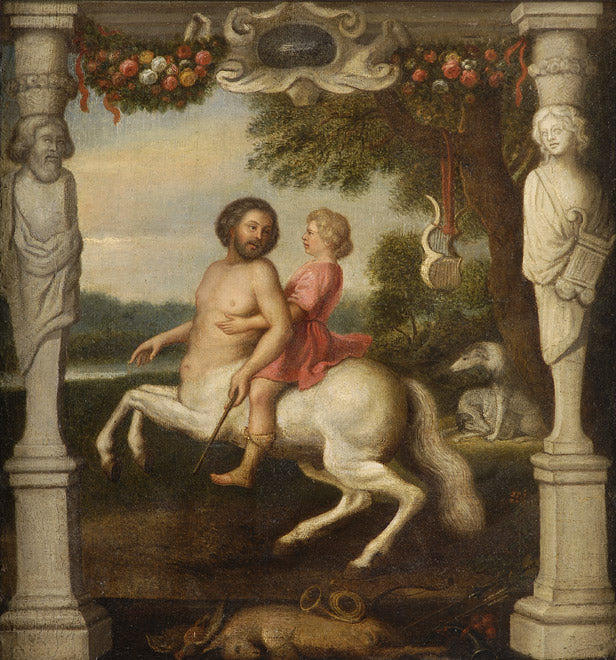 The Centaur, vintage artwork by Josef Theodor Hansen, 12x8" (A4) Poster