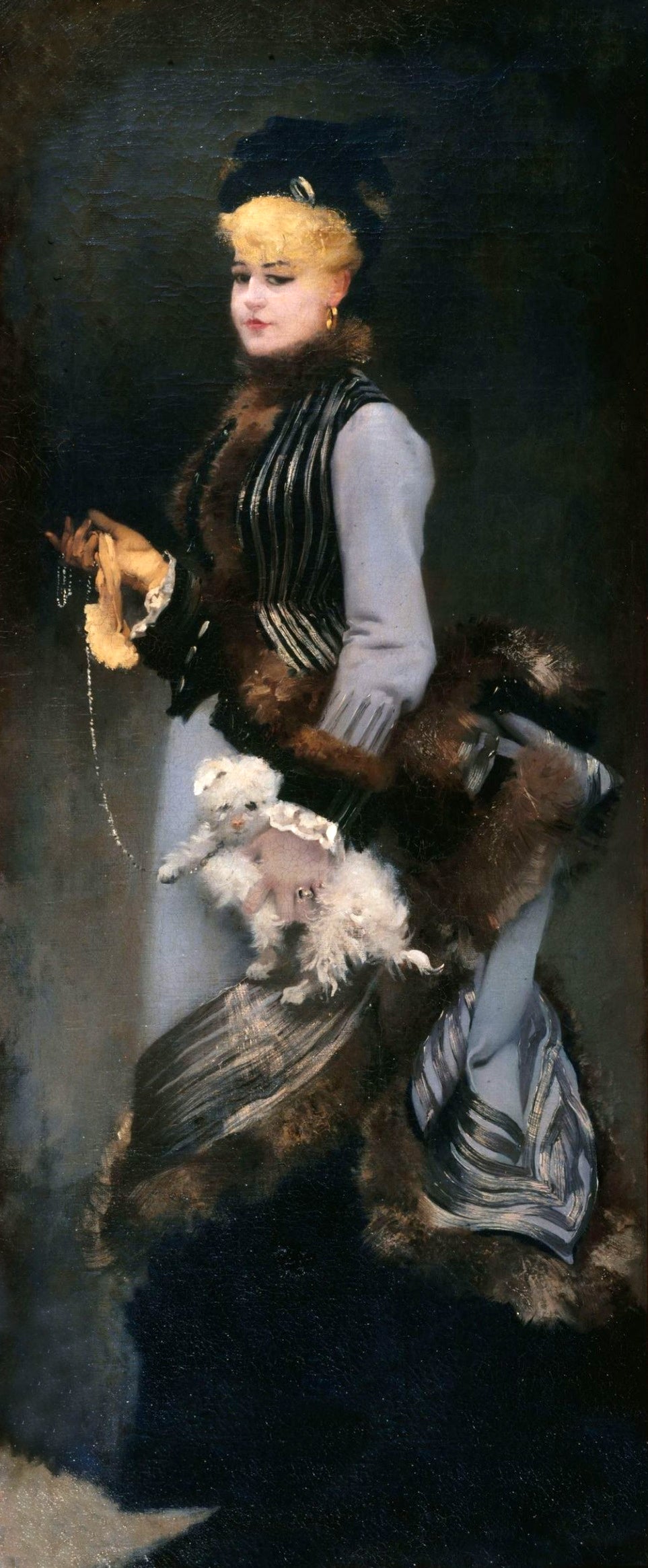 Splendeur, vintage artwork by Ernst-Ange Duez, 12x8" (A4) Poster