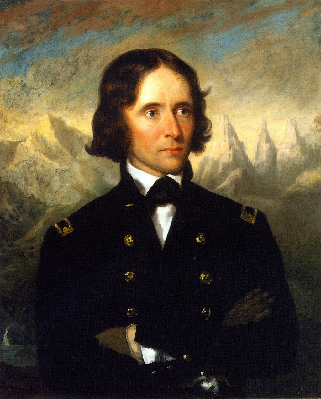 General John C. Fremont, vintage artwork by George Peter Alexander Healy, A3 (16x12") Poster Print