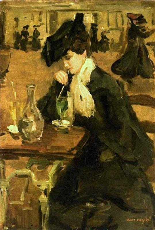 At the Moulin de la Galette, Paris by Isaac Israels,A3(16x12")Poster