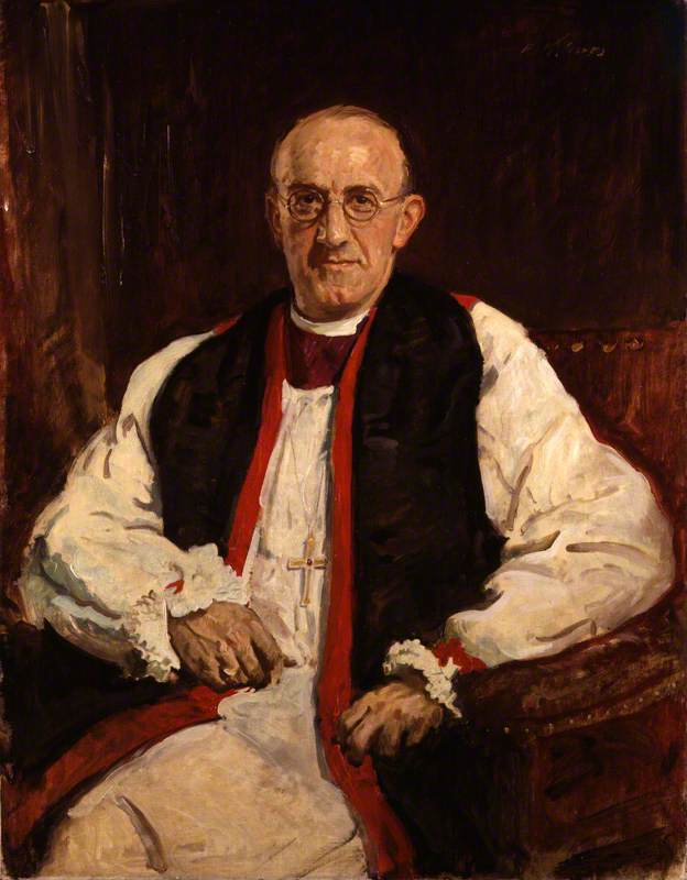 s Fisher, Baron Fisher of Lambeth by Reginald Grenville Eves,16x12(A3) Poster