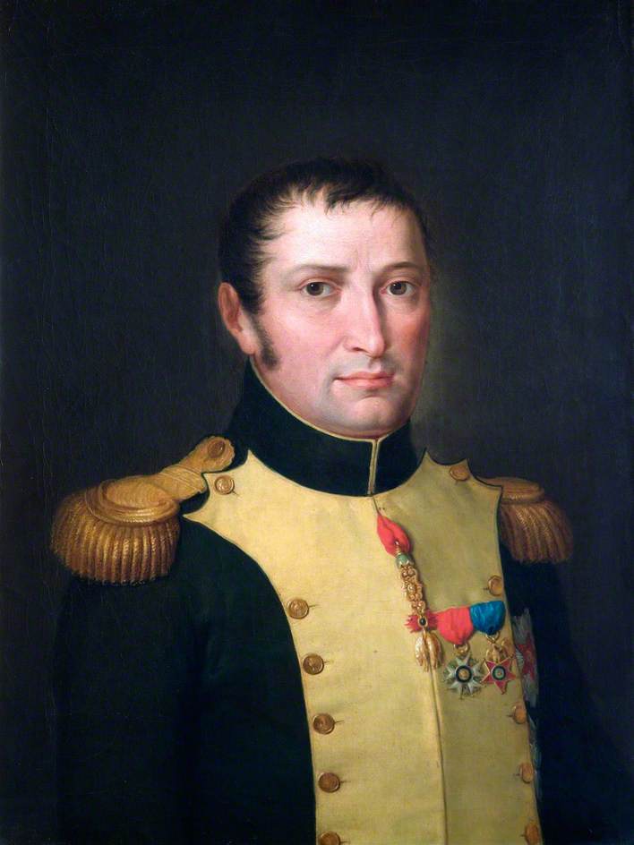 Joseph Bonaparte, King of Spain, vintage artwork by Robert Lefèvre, 12x8" (A4) Poster