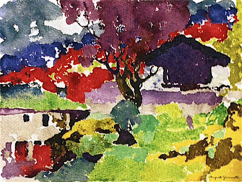 In Bergell by Augusto Giacometti,16x12(A3) Poster