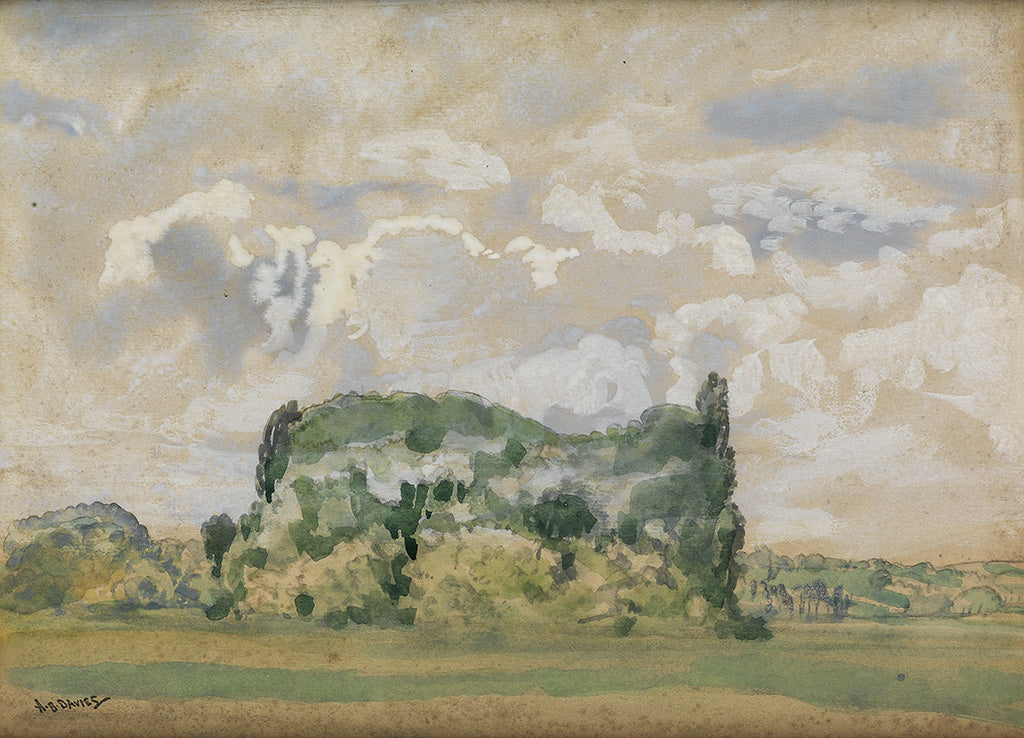 Landscape, France by Arthur B. Davies,A3(16x12")Poster