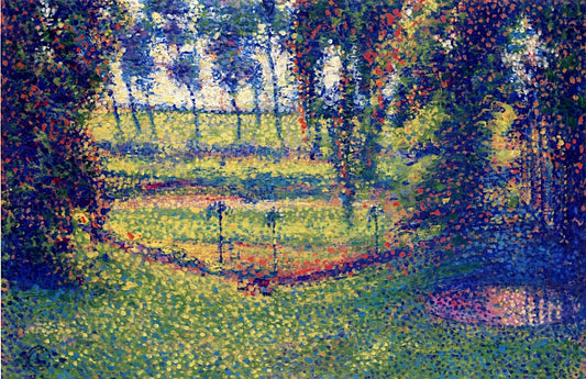 A Corner of the Garden by Georges Lemmen,A3(16x12")Poster