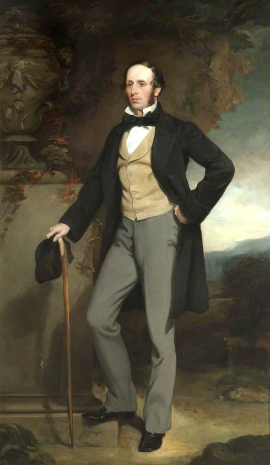 John Naylor, vintage artwork by Sir Francis Grant, P.R.A., A3 (16x12") Poster Print