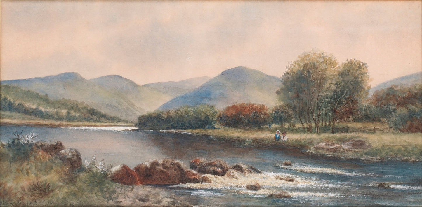 Hoglant Landscape by Anna Gardell-Ericson,A3(16x12")Poster