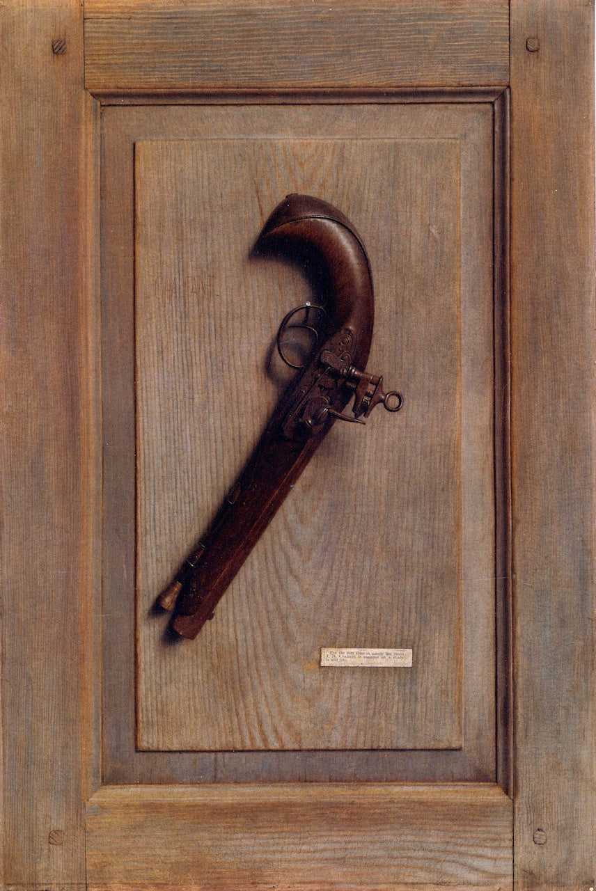 The Old Flintlock, vintage artwork by Jefferson David Chalfant, 12x8" (A4) Poster