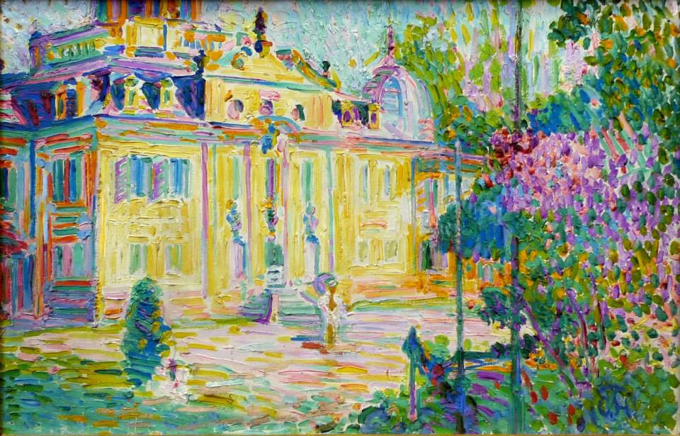 Schloss Belvedere by Curt Herrmann,A3(16x12")Poster