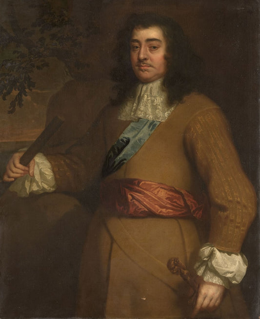 George Monk, Duke of Albemarle, vintage artwork by Workshop of Peter Lely, 12x8" (A4) Poster
