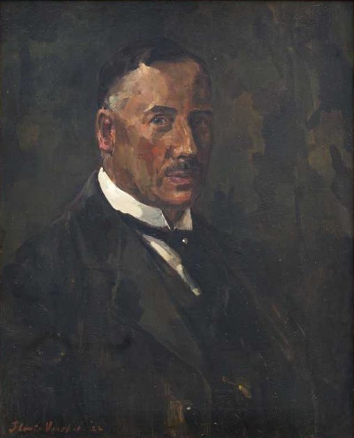 Portrait of George Willem van Heukelom by Floris Verster,A3(16x12")Poster