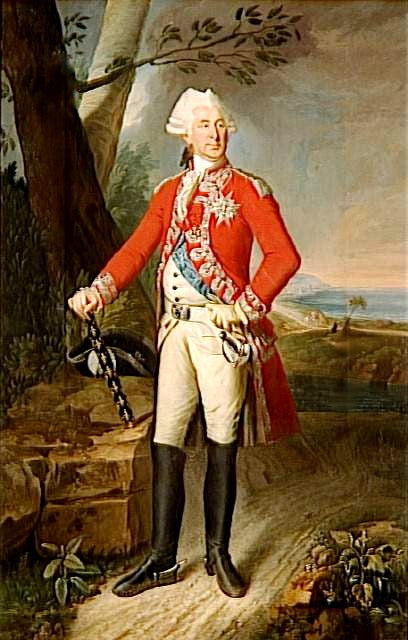 Charles-Eugène-Gabriel de La Croix, vintage artwork by Joseph Boze, 12x8" (A4) Poster