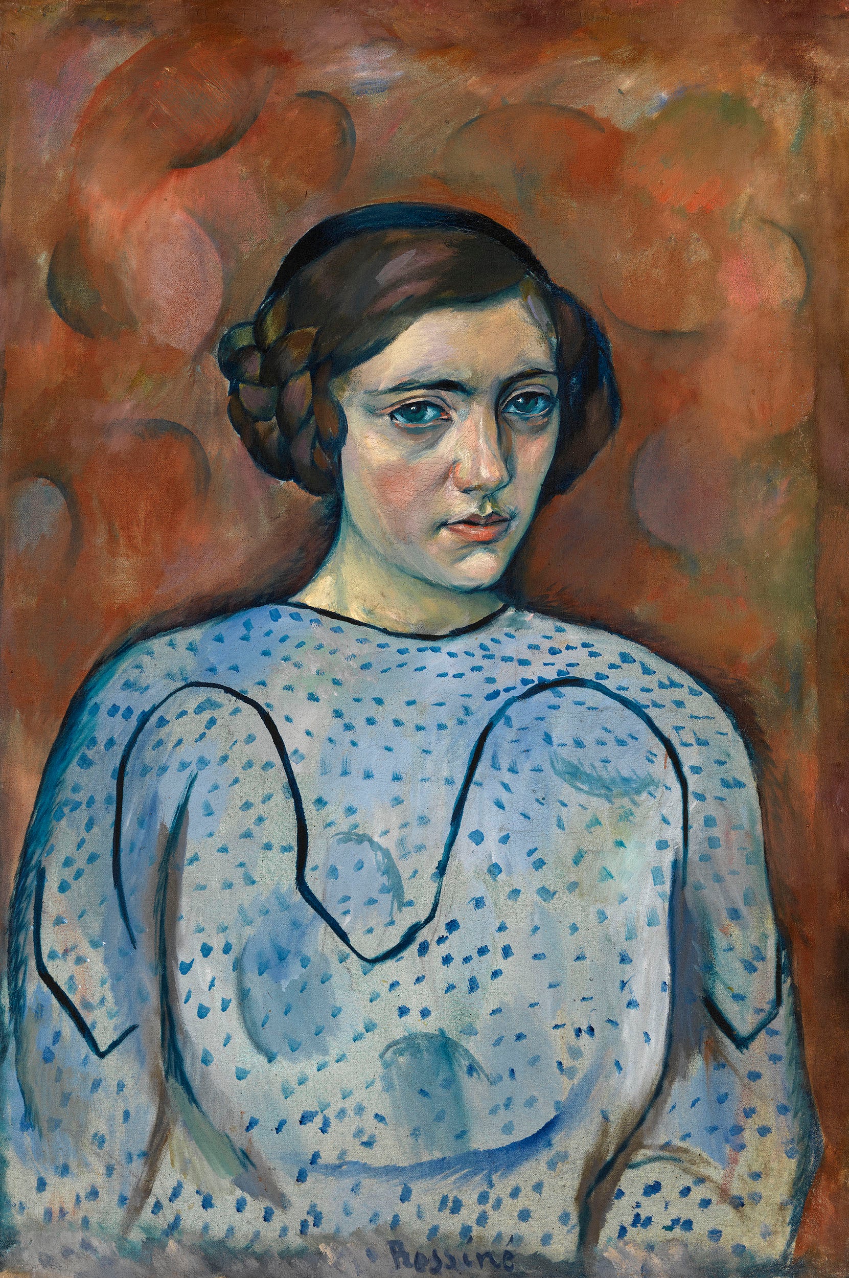 La Cousine by Vladimir Baranoff-Rossine,16x12(A3) Poster