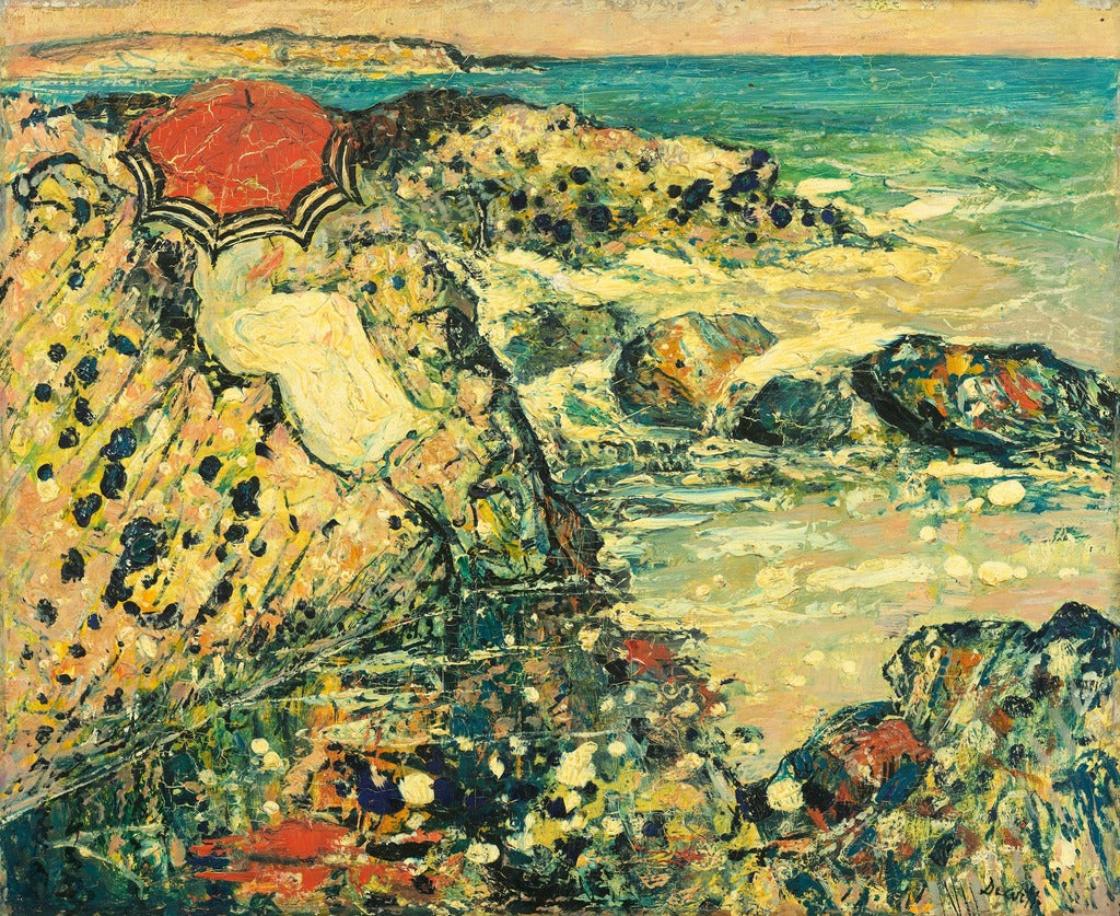 Flecks of Foam, vintage artwork by Henry Golden Dearth, 12x8" (A4) Poster