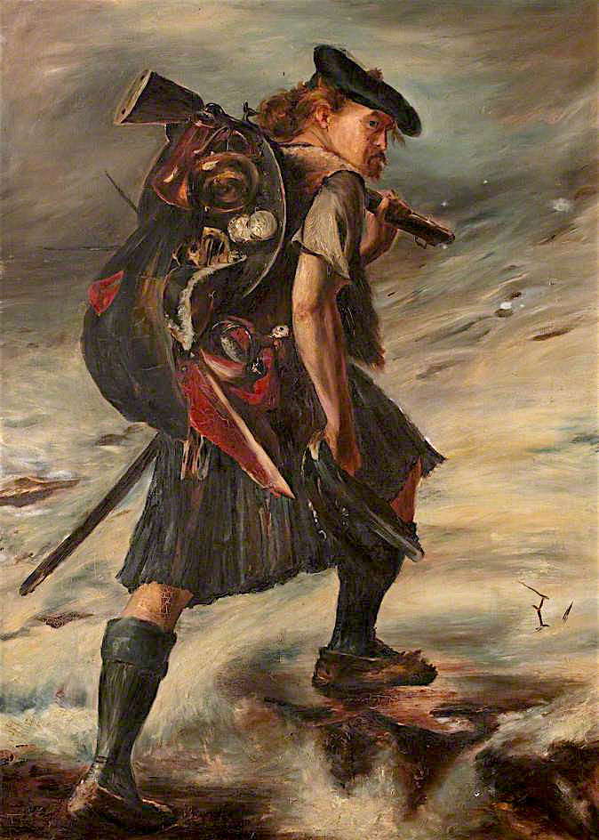 Disbanded, vintage artwork by John Pettie, RA, 12x8" (A4) Poster