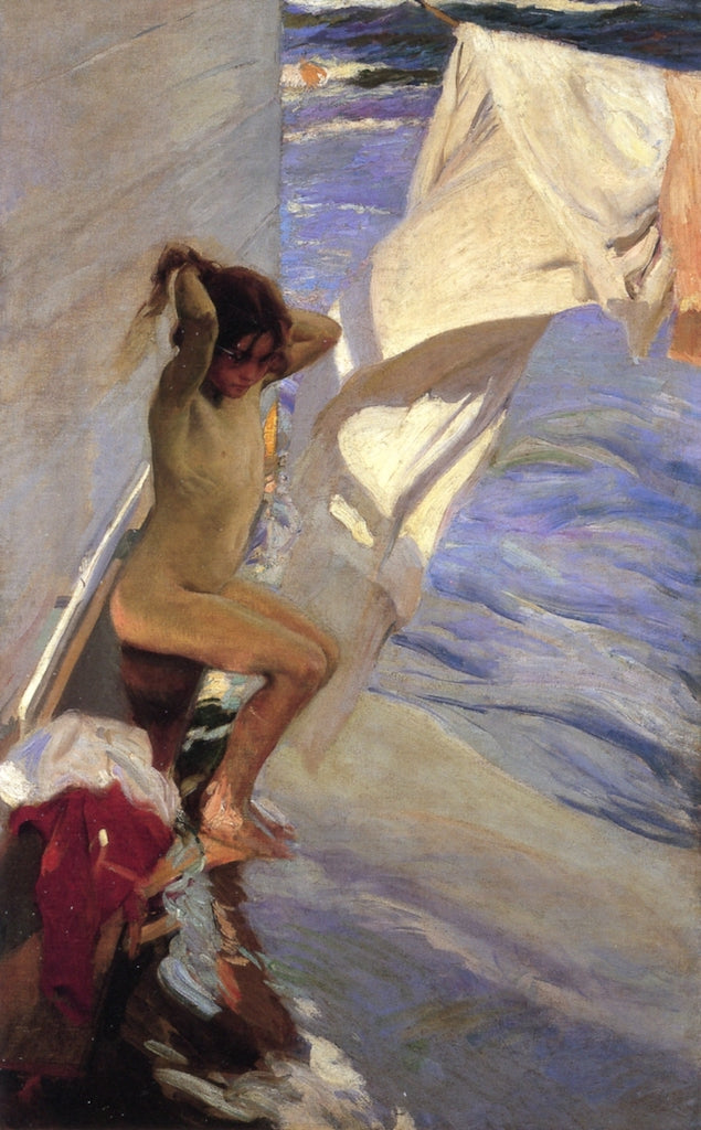 Before the Bath by Joaquin Sorolla y Bastida,A3(16x12")Poster