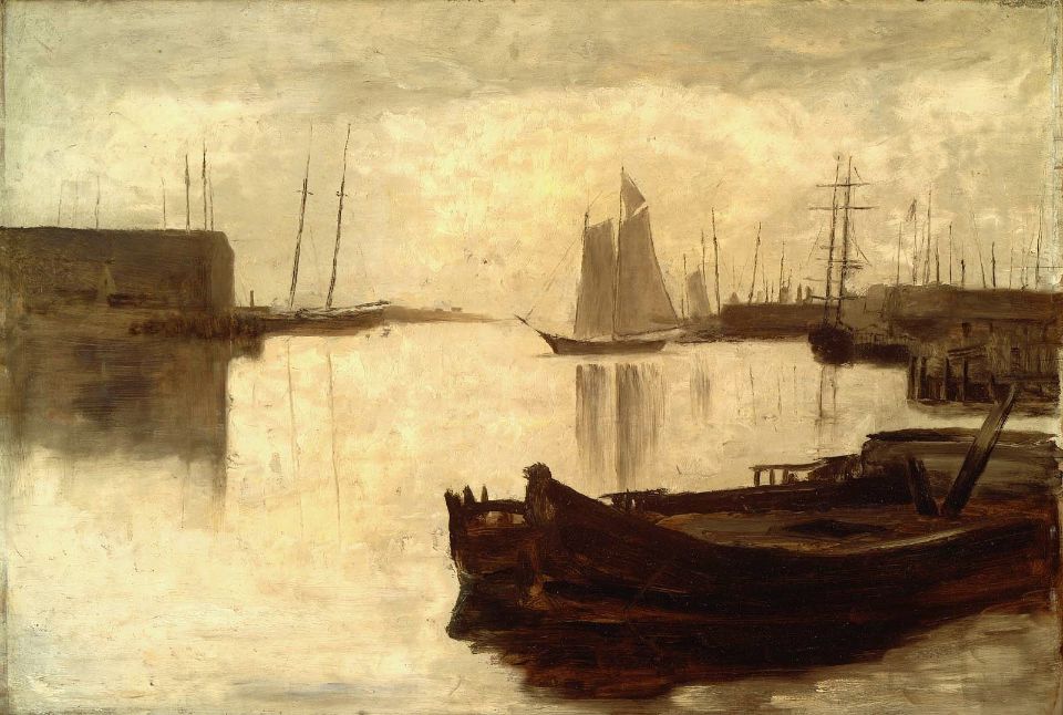Nautilus Fleet, vintage artwork by William Morris Hunt, 12x8" (A4) Poster
