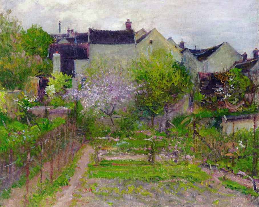 Grez-sur-Loing by Robert Vonnoh,A3(16x12")Poster