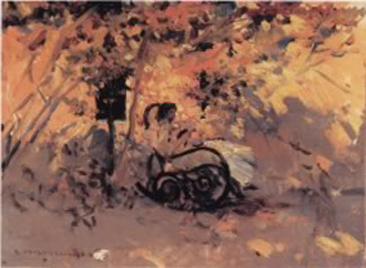 Boceto, vintage artwork by Enrique Martinez Cubells, 12x8" (A4) Poster