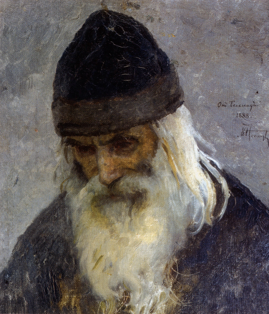 Father Gennady by Mikhail Vasilevich Nesterov,A3(16x12")Poster