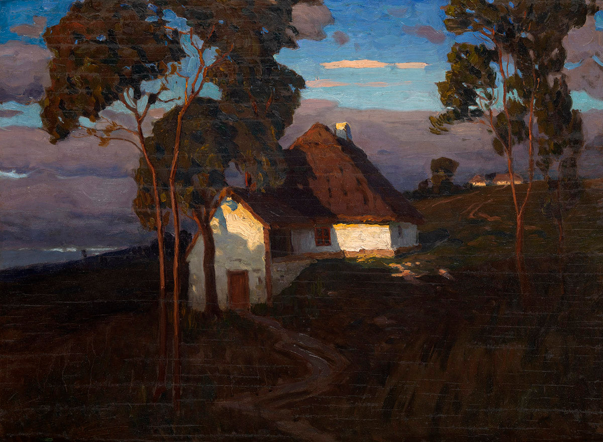 Ukrainian Night by Konstantin Vroblevsky,A3(16x12")Poster