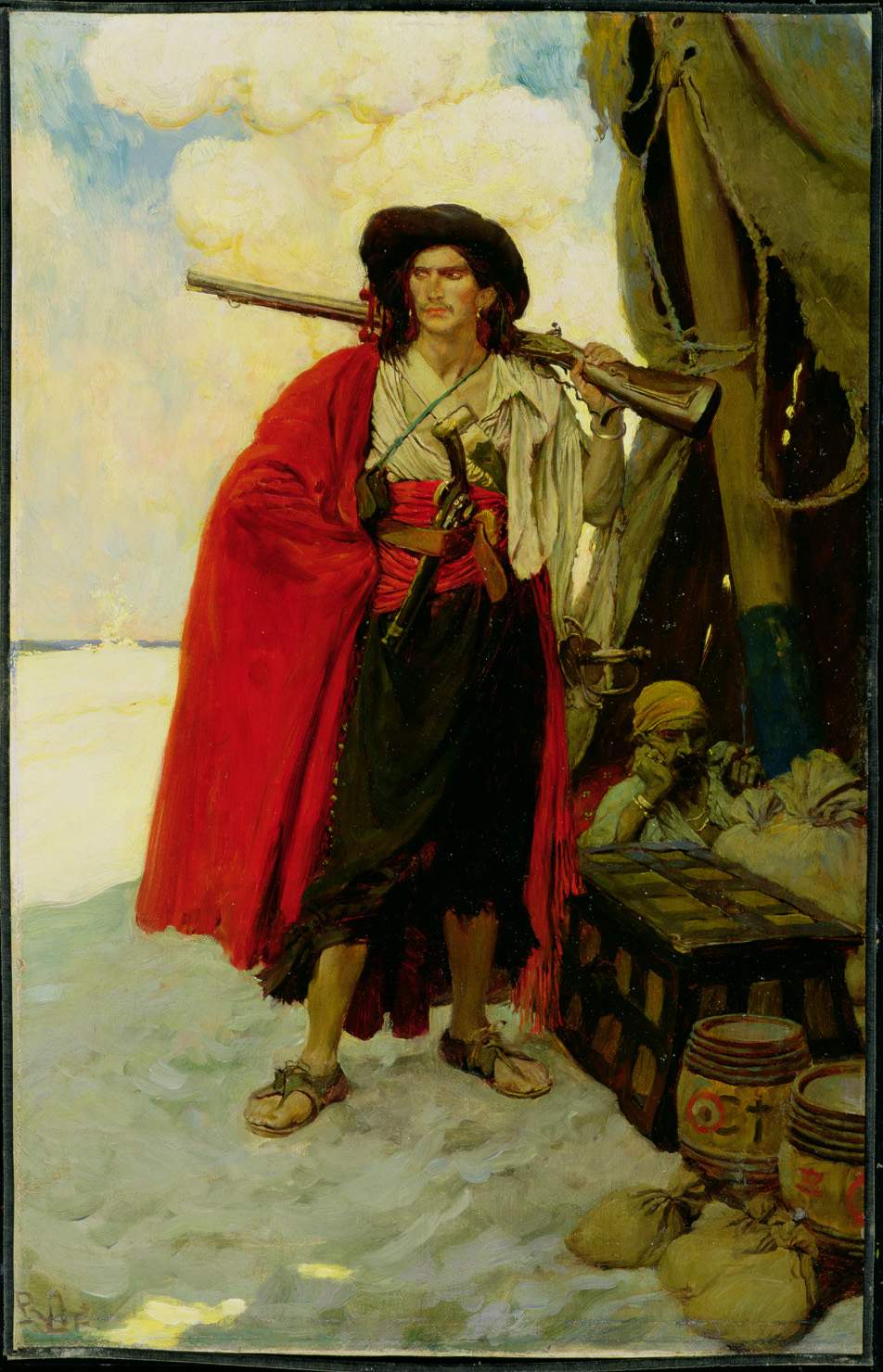 The Buccaneer Was a Picturesque Fellow by Howard Pyle,A3(16x12")Poster