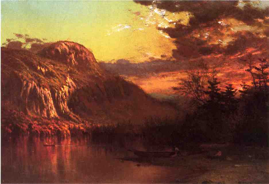 Wilderness, vintage artwork by Homer Dodge Martin, 12x8" (A4) Poster