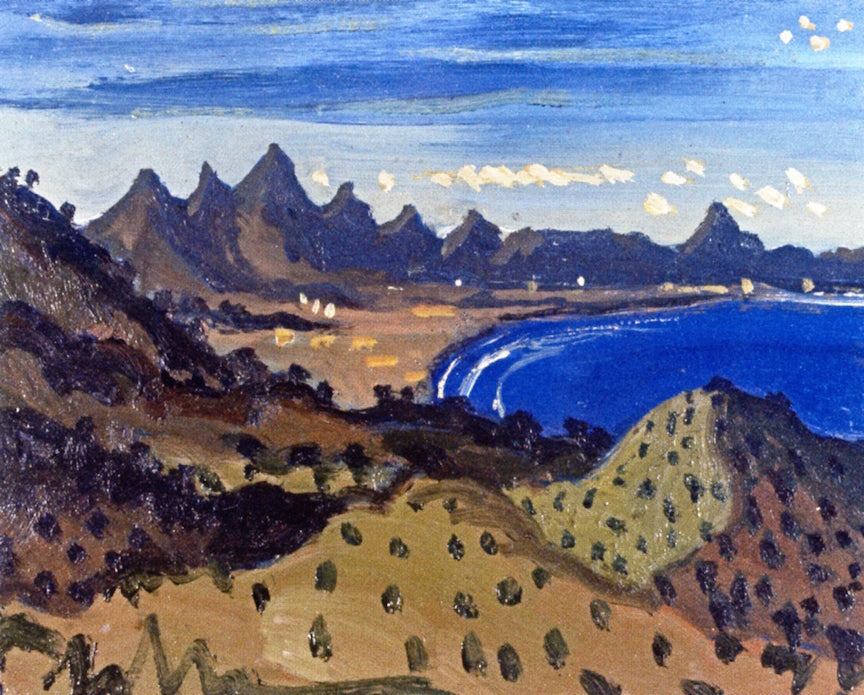 From Collioure by James Dickson Innes,16x12(A3) Poster