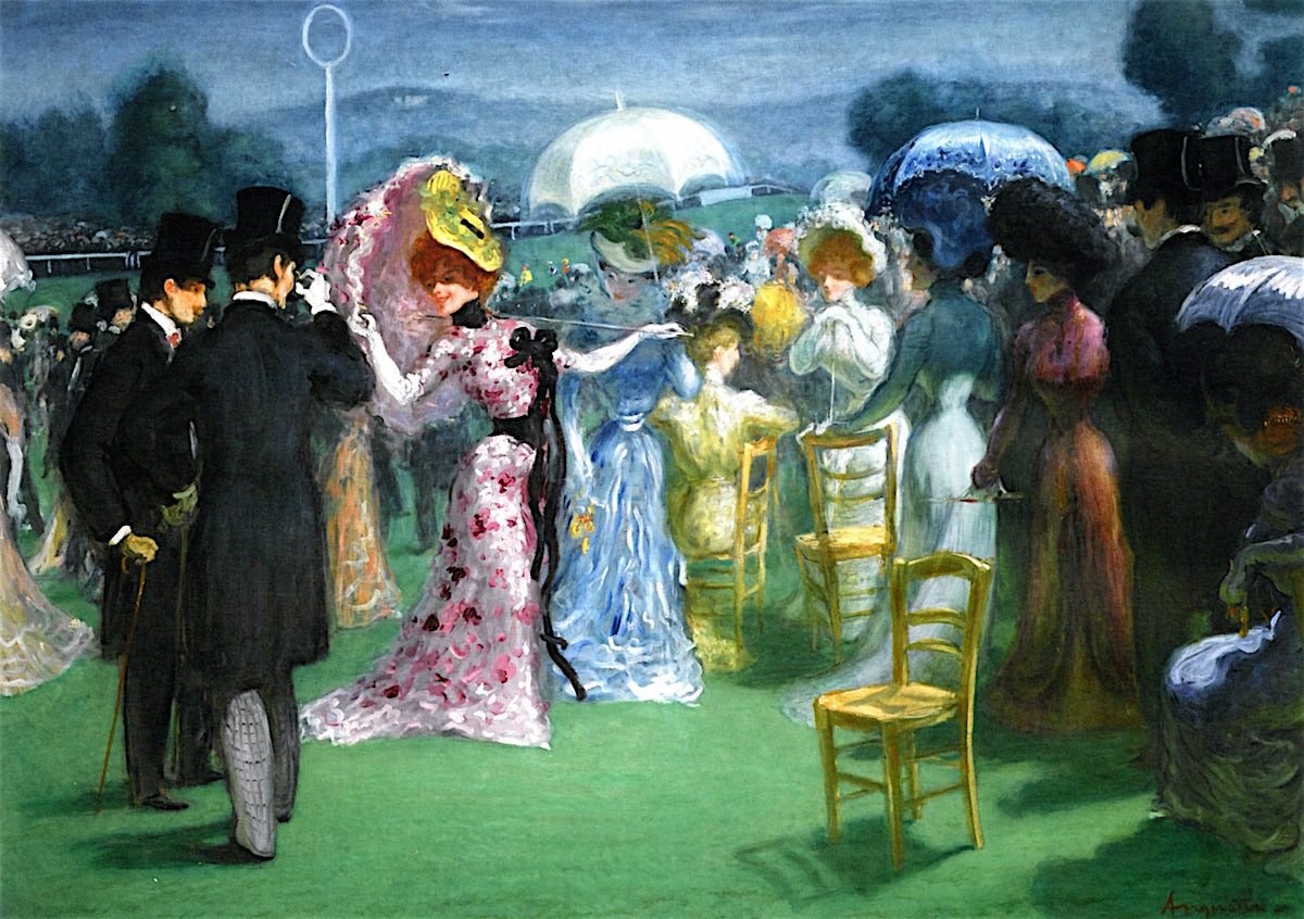 At the Races by Louis emile Anquetin,A3(16x12")Poster