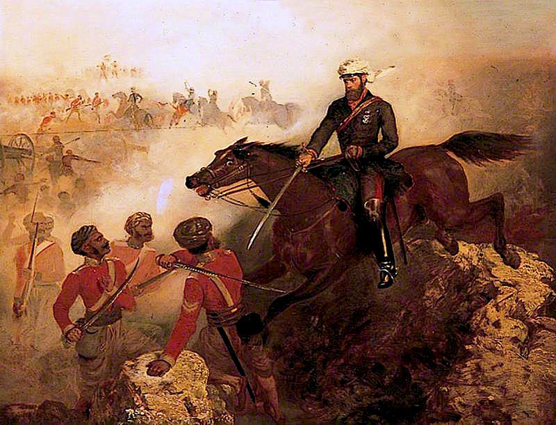 General Sir H. N. D. Prendergast, vintage artwork by Louis William Desanges, A3 (16x12") Poster Print