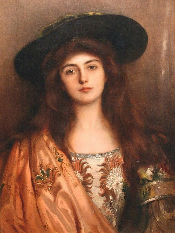 Suivez moi, vintage artwork by Albert Lynch, 12x8" (A4) Poster