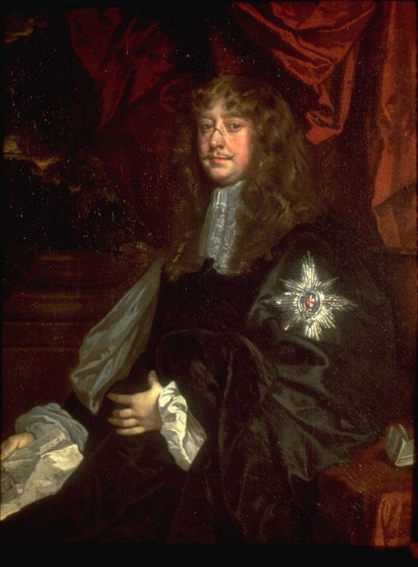 The Earl of Arlington, vintage artwork by Peter Lely, 12x8" (A4) Poster