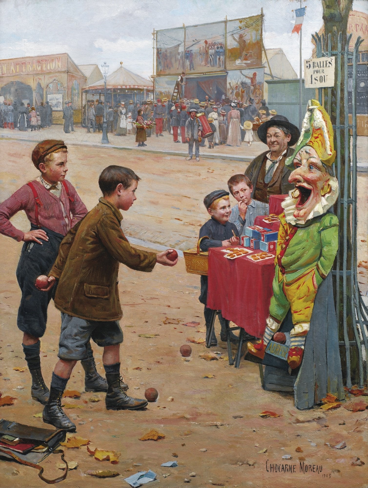 Au plus adroit by Paul-Charles Chocarne-Moreau,A3(16x12")Poster